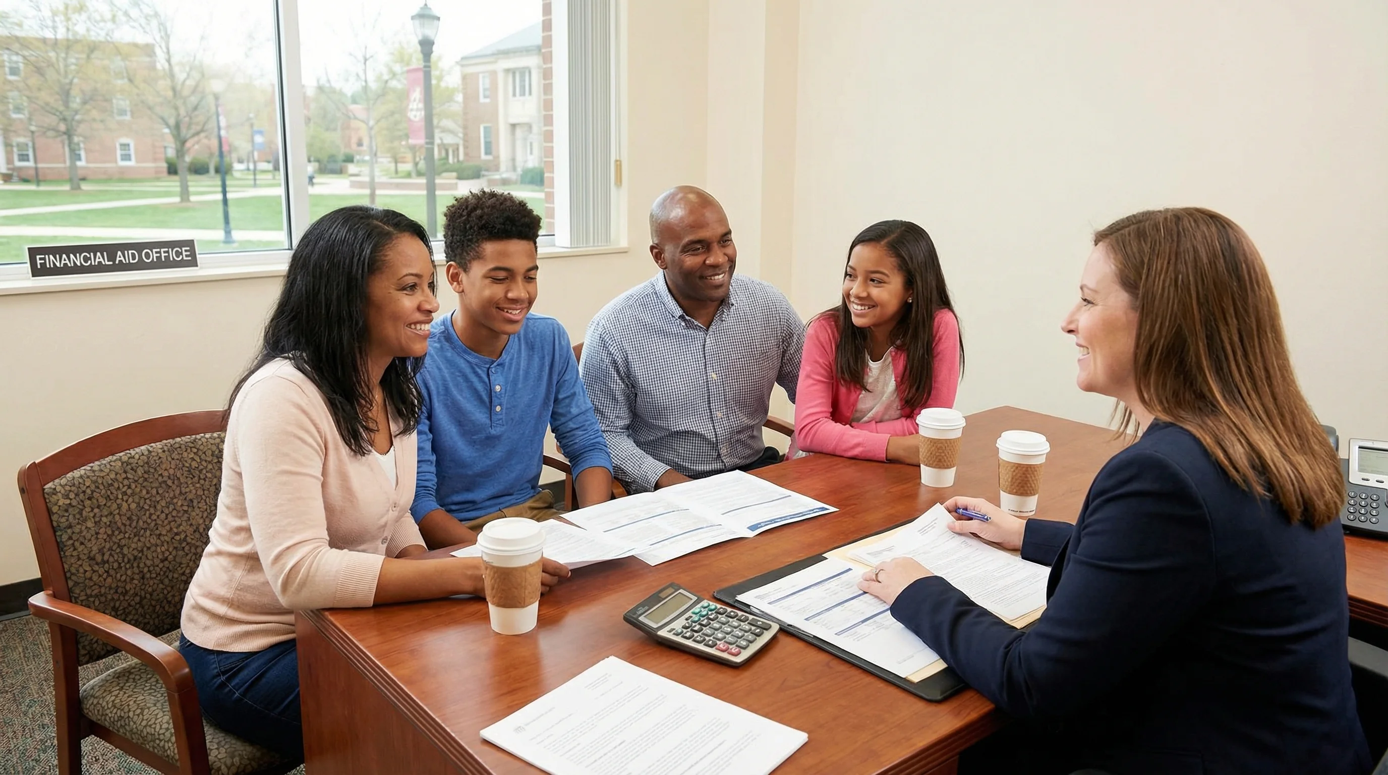 Financial counseling session